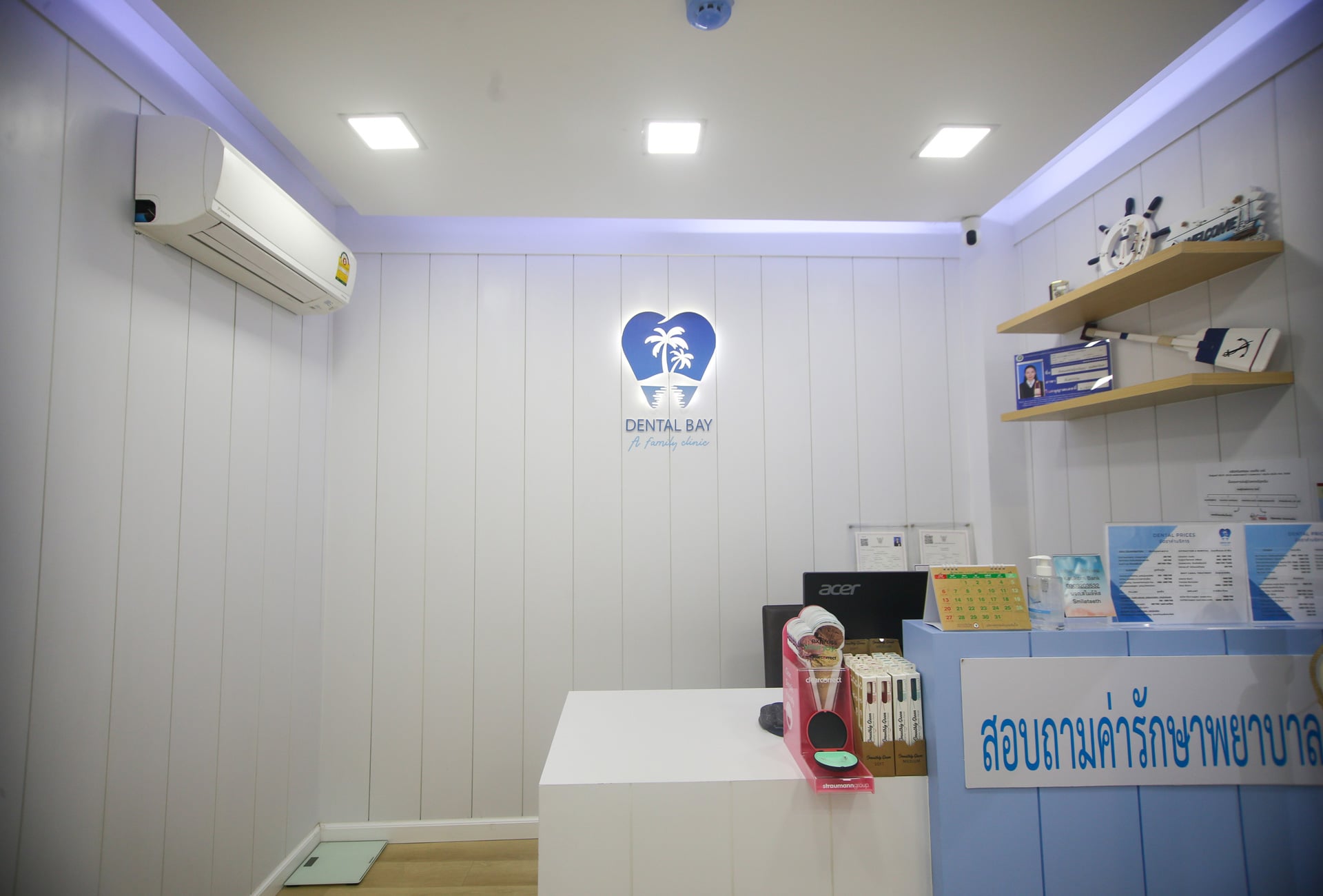Specialist placing a dental implant using premium implant systems at a Bangkok clinic